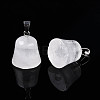 Natural Quartz Crystal Pendants G-N349-15P-08-2