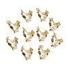 Brass Micro Pave Colorful Cubic Zirconia Pendants ZIRC-L100-115G-1