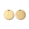 Ion Plating(IP) 316L Surgical Stainless Steel Charms STAS-H213-13G-1