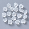 Transparent Baking Paint Glass Beads DGLA-T002-08F-1