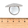 304 Stainless Steel Cuff Open Rings for Women SA-CBAF040-10P-3