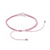 Nylon Thread Braided Beads Bracelets BJEW-JB04346-03-3