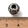 304 Stainless Steel European Beads STAS-D191-08B-AS-3