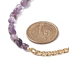 Mixed Natural Gemstone Beaded Necklaces NJEW-JN04156-6