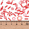 Christmas Handmade Polymer Clay Cabochons CLAY-N013-03-3