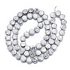 Electroplate Glass Beads Strand EGLA-S188-19-2