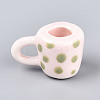 Handmade Porcelain Bear Mug Cup Decoration PORC-T133-21A-2