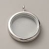 Alloy Crystal Rhinestone Locket Pendants FIND-WH0061-78P-2