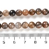 Natural Black Sunstone Beads Strands G-U009-A01-02-5
