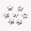 304 Stainless Steel Five-pointed Star Charms X-STAS-K002-19A-2