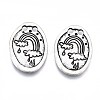 Tibetan Style Alloy Links Connectors PALLOY-Q441-062-RS-2