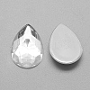 Acrylic Rhinestone Flat Back Cabochons X-GACR-Q010-10x14-16-2