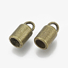 Tibetan Style Alloy Cord Ends LS-X-TIBE-R315-02AB-FF-1