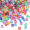 500Pcs UV Plating Acrylic Beads OACR-SP0001-85C-1