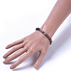 Polymer Clay Heishi Beads Beads Stretch Bracelets BJEW-JB04450-02-3