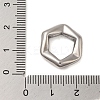 Non-Tarnish 304 Stainless Steel Linking Rings STAS-C104-31P-3