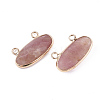 Natural Strawberry Quartz Pendants G-S344-44F-2