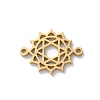 304 Stainless Steel Hollow Chakra Links STAS-S149-05E-1