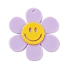 Opaque Acrylic Big Pendants OACR-P012-B02-1