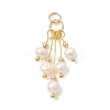 Natural Cultured Freshwater Pearl Pendants PALLOY-JF05434-1