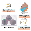 DIY Walnut Wooden Dangle Earring Making Kits DIY-OC0006-63-2