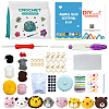 DIY Doll Crochet Kit DIY-WH0502-44-3