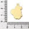 304 Stainless Steel Enamel Pendants STAS-P427-05B-G-3