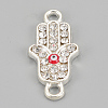 Alloy Rhinestone Links connectors LS-ALRI-S170-28S-1