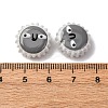 Fuuny Baking Paint Glass Enamel Beads LAMP-Q045-01A-5