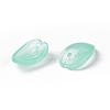 Transparent Spray Painted Glass Pendants GLAA-S183-15-2