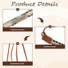 1Pc Velvet Rope Cowboy Hat Bands AJEW-CL0001-82-6