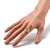Natural Green Aventurine Finger Ring for Girl Women X1-RJEW-TA00012-1-3