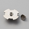 Zinc Alloy & Resin Coin Screw Rivets FIND-WH0110-630P-03-2
