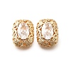 Brass Glass Beads KK-M318-45G-02-1