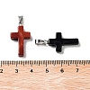 Natural & Synthetic Mixed Gemstone Pendants G-P525-02P-1-3