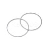 Non-Tarnish 304 Stainless Steel Linking Ring LS-X-STAS-T047-15N-2