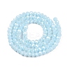 Electroplate Glass Beads Strands EGLA-A044-P4mm-A06-3