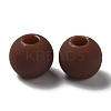 Frosted Opaque Acrylic Beads OACR-P019-01A-01-2