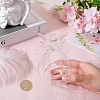 2Pcs Hanging Glass Candle Holders AJEW-SC0002-51-3