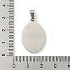 Non-Tarnish 304 Stainless Steel Pendants STAS-C102-09A-P-3