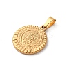 201 Stainless Steel Pendants STAS-C130-04B-G-2