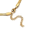 304 Stainless Steel Herringbone Chain Necklaces LS-NJEW-P282-02G-4