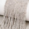 Cubic Zirconia Bead Strands ZIRC-C006-01A-05-1