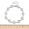 304 Stainless Steel Vortex Link Bracelets for Men & Women BJEW-D042-27P-5