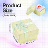 Square Paper Jewelry Ring Gift Boxes with Bowknot CON-TAC0010-80B-4