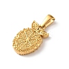 304 Stainless Steel Pendants SA-CBA2A5E-01G-03-2