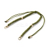 Adjustable Braided Nylon Bracelet Making AJEW-PH01404-08-1