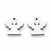 Tarnish Resistant 304 Stainless Steel Charms STAS-N092-93-2