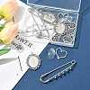 DIY Brooch Making Kits DIY-FS0009-11-8