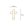 100Pcs Metal Paper Clips PW-WG33548-01-1